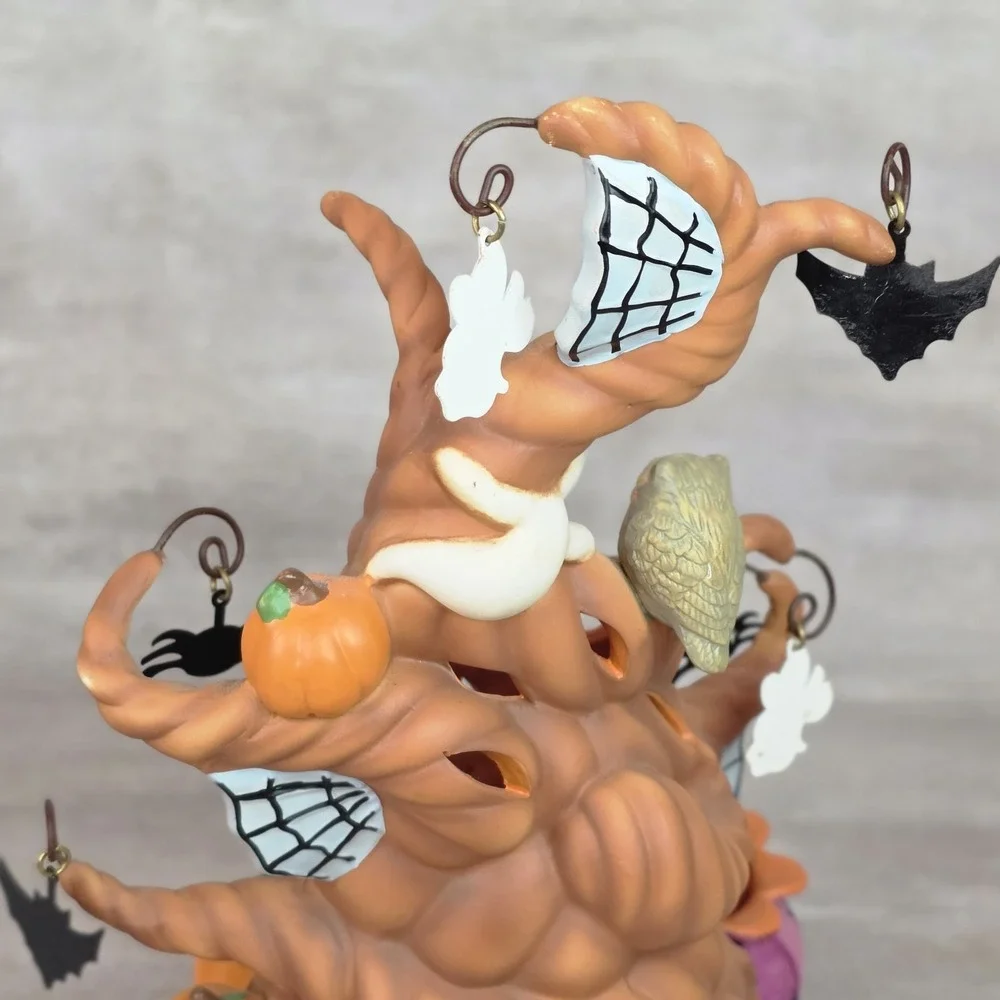 PartyLite Haunted Tealight Tree Candle Holder Halloween Spiders Ghost Bats P9065 - Picture 8 of 16